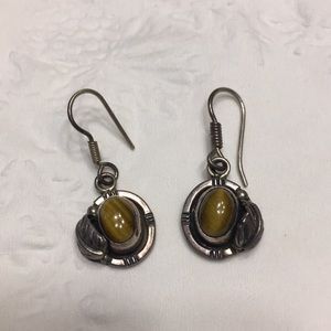 Vintage Earrings ~Cat’s Eye
